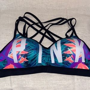 Pink VS Sports Bra Tropical Medium